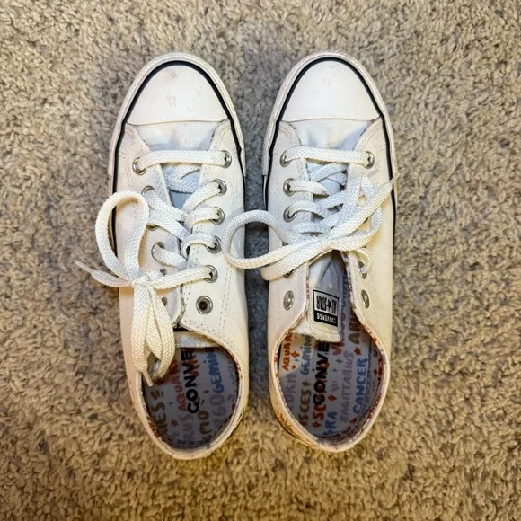 Converse Chuck Taylor All Star Mystic World Low Top Lace Up Canvas Sneaker 8.5 - Picture 3 of 12